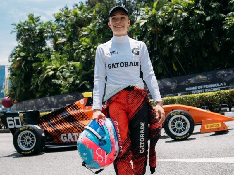 Gatorade® busca acelerar el deporte femenino a través de su alianza con la piloto debutante de F1 ACADEMY™, Lisa Billard